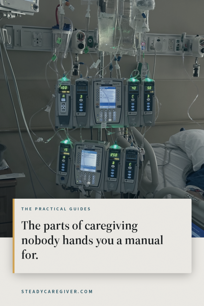Practical guides for family caregivers: the parts nobody hands you a manual for